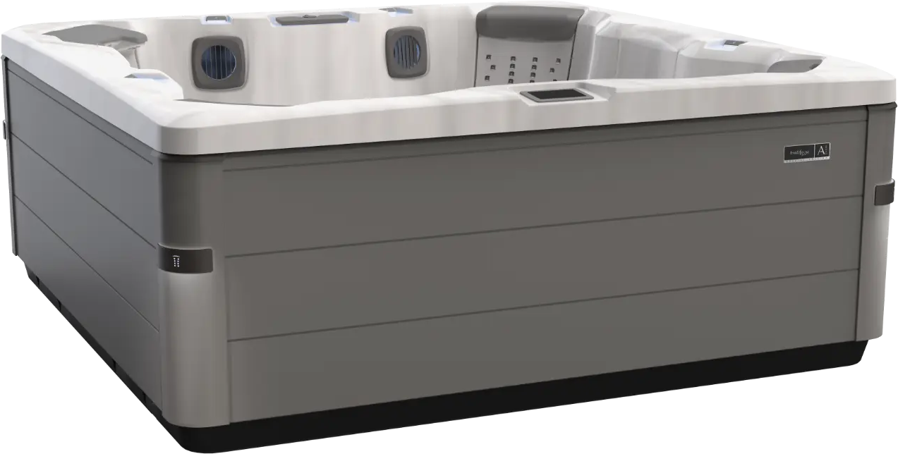Bullfrog Spas A8-SE — Coastal Gray / Platinum